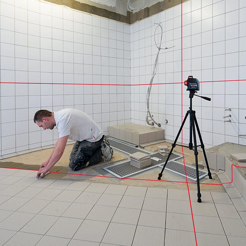 BOSCH Laser Measuring Multi Line 3x360 Red Beams GLL3-80