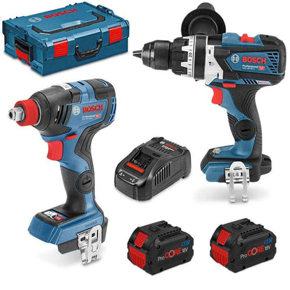 BOSCH ProCORE18V Brushless 2 Piece 2x8.0Ah Combo Kit 0615990L24