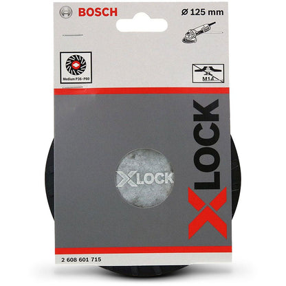 BOSCH X-LOCK 125mm Medium Backing Pad