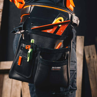 BUCKAROO 4 Pocket Formwork Bag - Black NBF4B