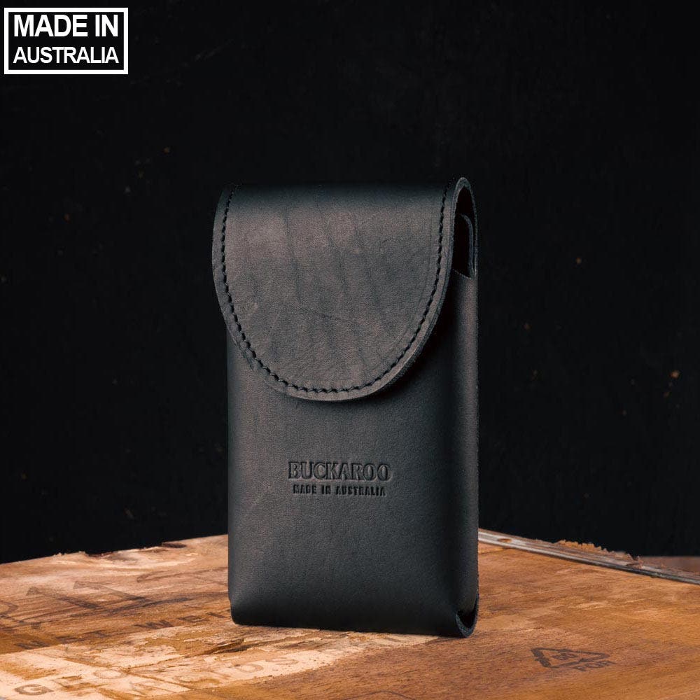 BUCKAROO Leather Phone Tool Holder Large HPP