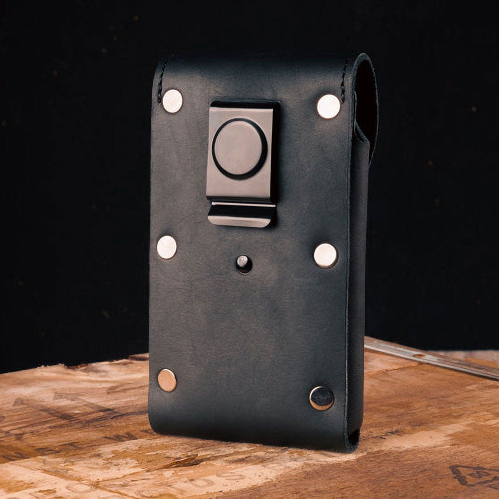 BUCKAROO Leather Phone Tool Holder Large HPP