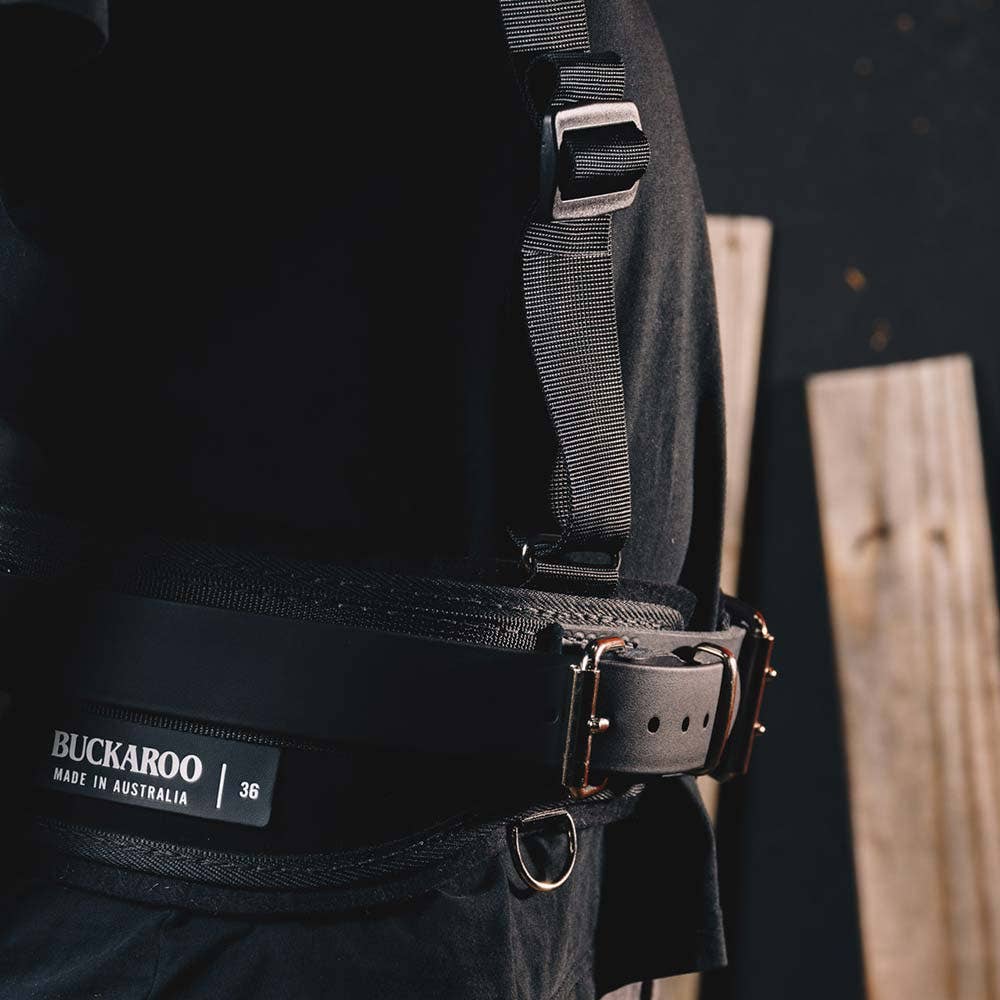 BUCKAROO Shoulder Braces - Black TMHB