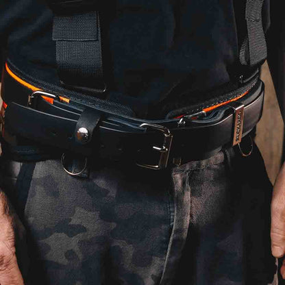 BUCKAROO Tool Belt Leather Padded Miners Back Support CSEB30