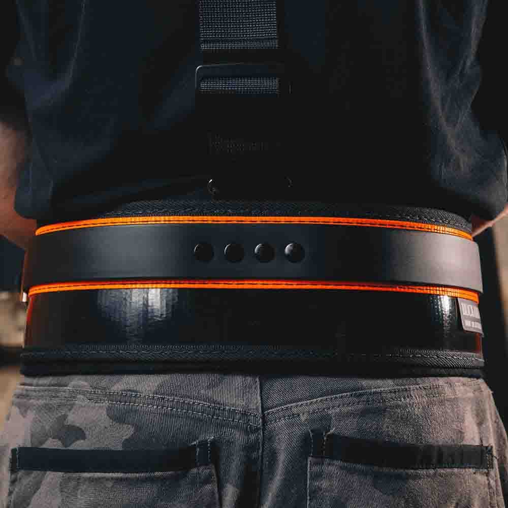BUCKAROO Tool Belt Leather Padded Miners Back Support CSEB30