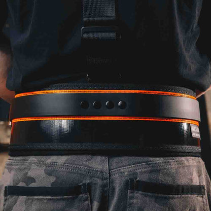 BUCKAROO Tool Belt Leather Padded Miners Back Support CSEB30