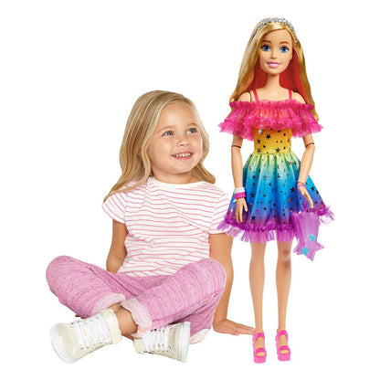 Barbie Large Doll With Accessories Set White