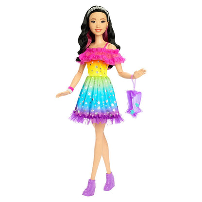Barbie Large Doll With Accessories Set White