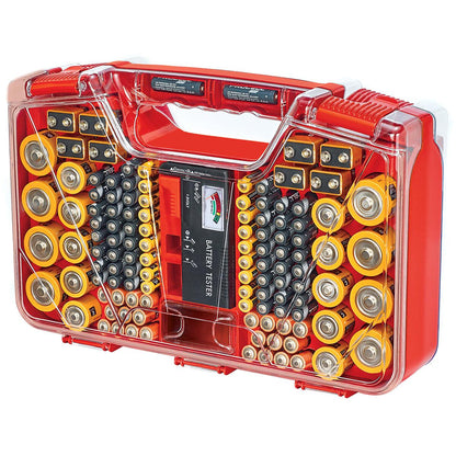 Battery Daddy Battery Organiser And Storage Case With Tester