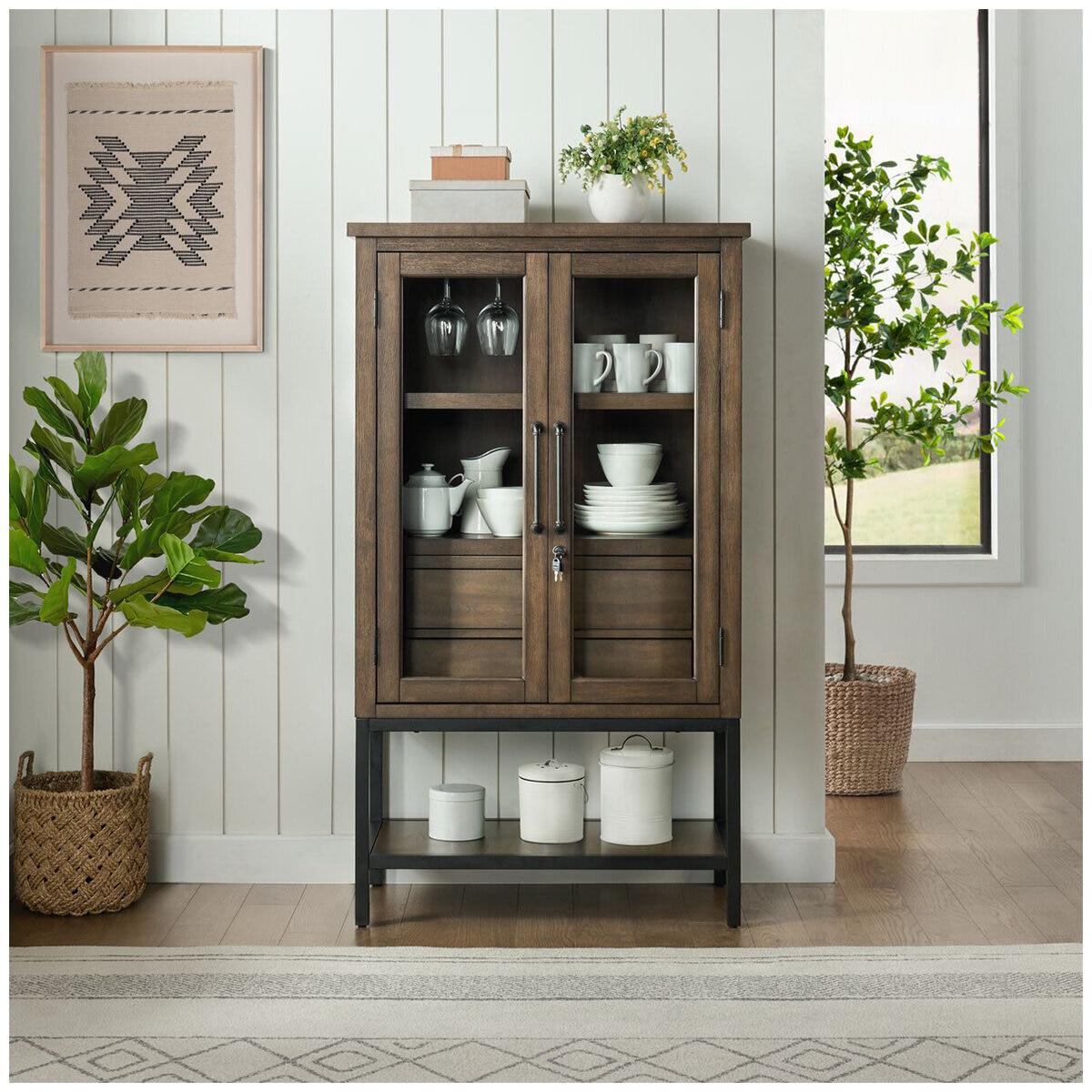 Bayside Furnishings Wine Cabinet