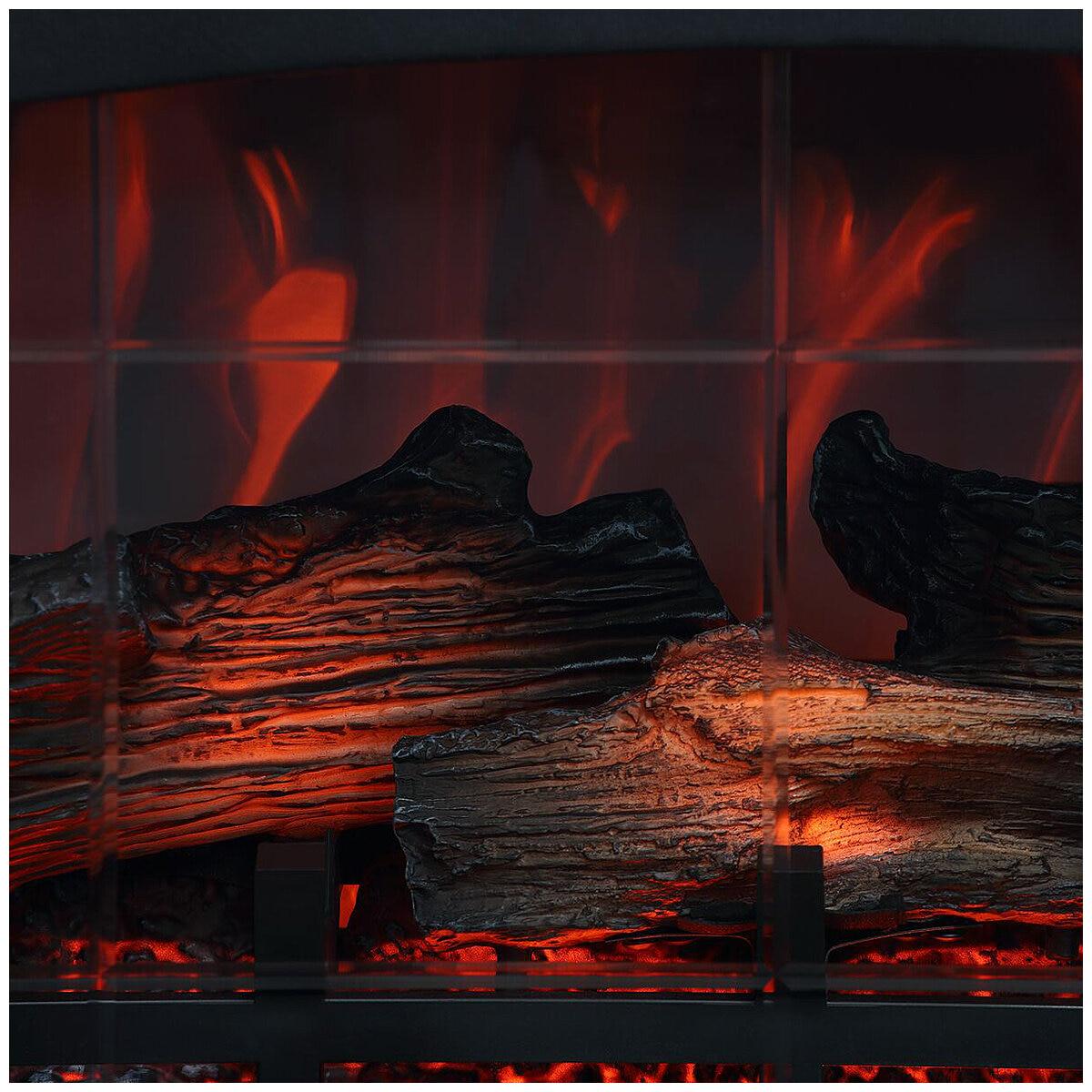 Bayside Furnishings Infrared Electric Fireplace Stove Heater
