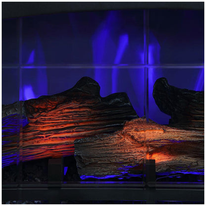 Bayside Furnishings Infrared Electric Fireplace Stove Heater