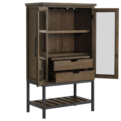 Bayside Furnishings Wine Cabinet