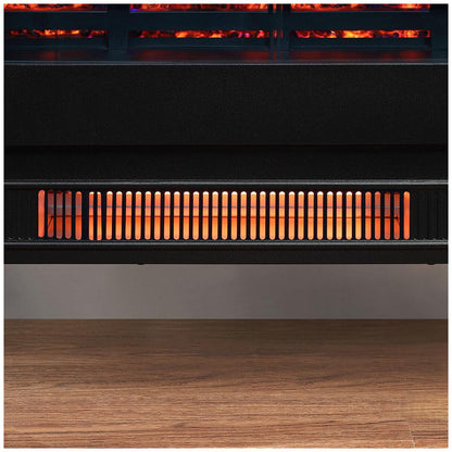 Bayside Furnishings Infrared Electric Fireplace Stove Heater