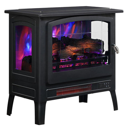 Bayside Furnishings Infrared Electric Fireplace Stove Heater