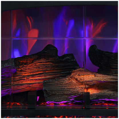 Bayside Furnishings Infrared Electric Fireplace Stove Heater