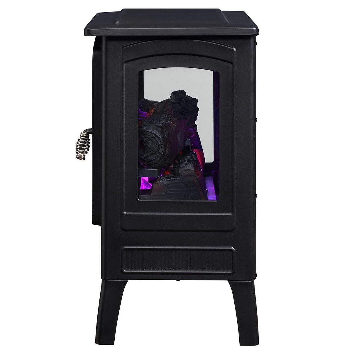 Bayside Furnishings Infrared Electric Fireplace Stove Heater