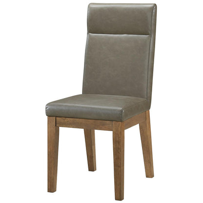 Bayside Furnishings Dining Chairs Brown 2 Pack