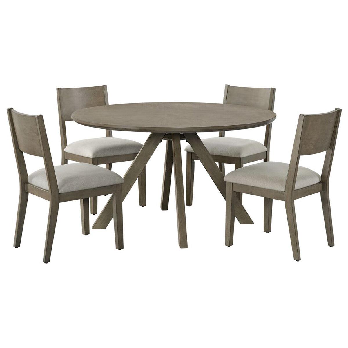 Bayside Furnishings 5 Piece Round Dining Set
