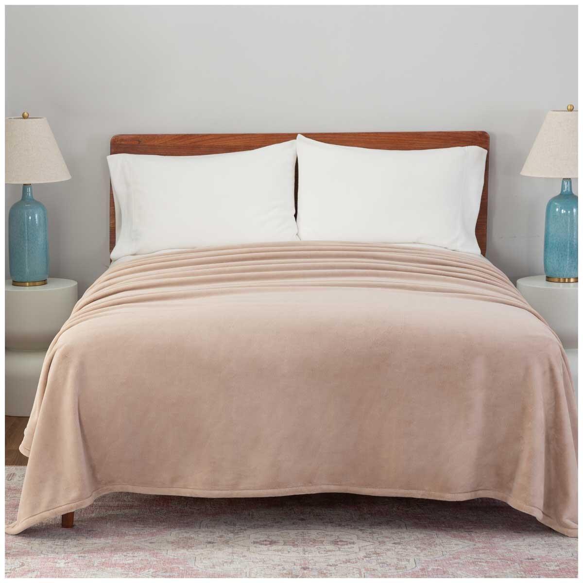 Berkshire Blanket and Home Co. Luxe Loft Blanket King Hushed Auburn