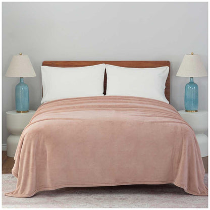 Berkshire Blanket and Home Co. Luxe Loft Blanket King Hushed Auburn