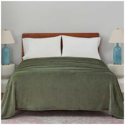 Berkshire Blanket and Home Co. Luxe Loft Blanket King Hushed Auburn