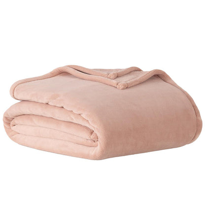 Berkshire Luxe Loft Blanket Queen Hushed Auburn