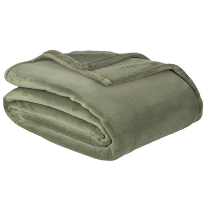 Berkshire Luxe Loft Blanket Queen Green