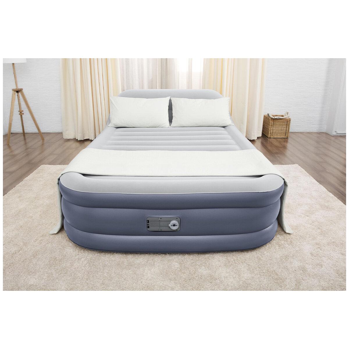 Bestway Tritech Queen Airbed With Built In AC Pump