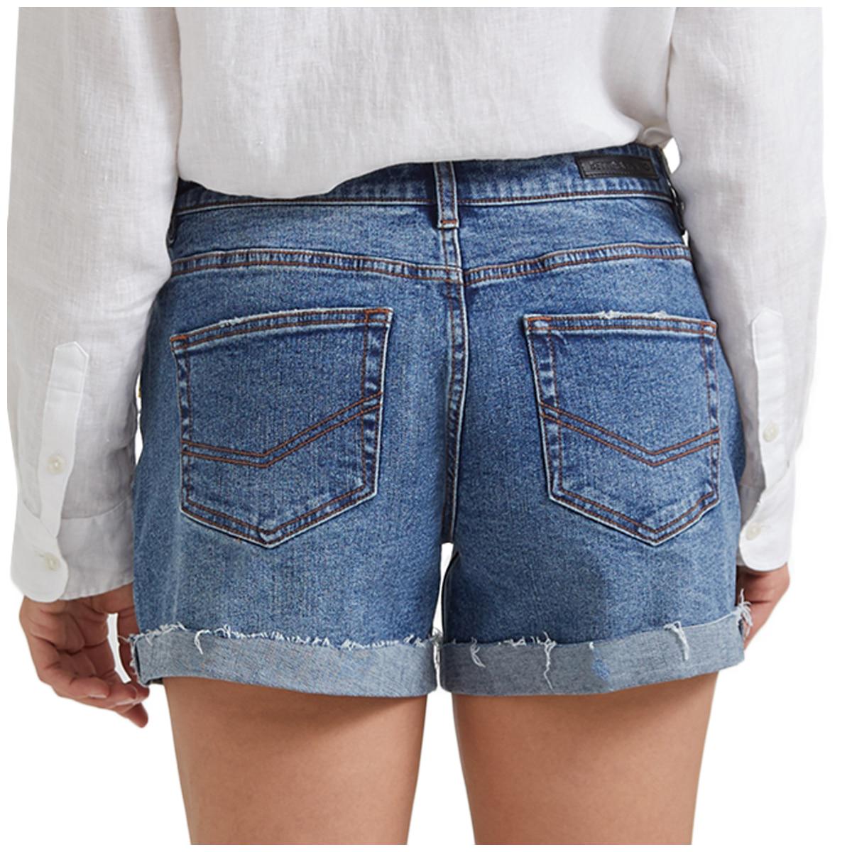 Bettina Liano Women's Denim Short Dark Blue