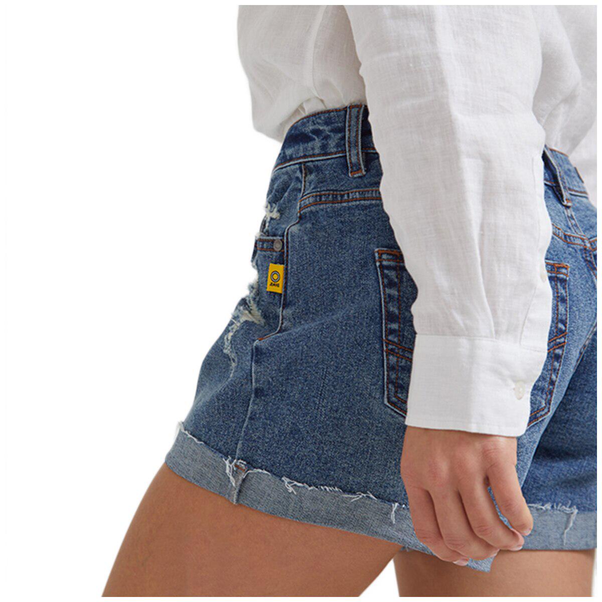 Bettina Liano Women's Denim Short Dark Blue