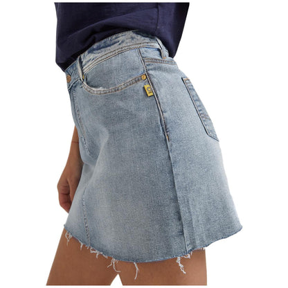 Bettina Liano Women's Denim Skirt Mid Wash