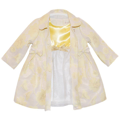 Biscotti Infant Girls' Dress and Coat Yellow