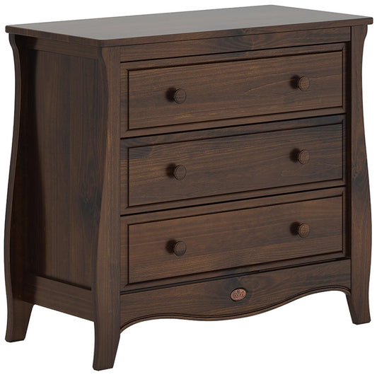 Boori Sleigh Smart Assembly 3 Drawer Chest Coffee