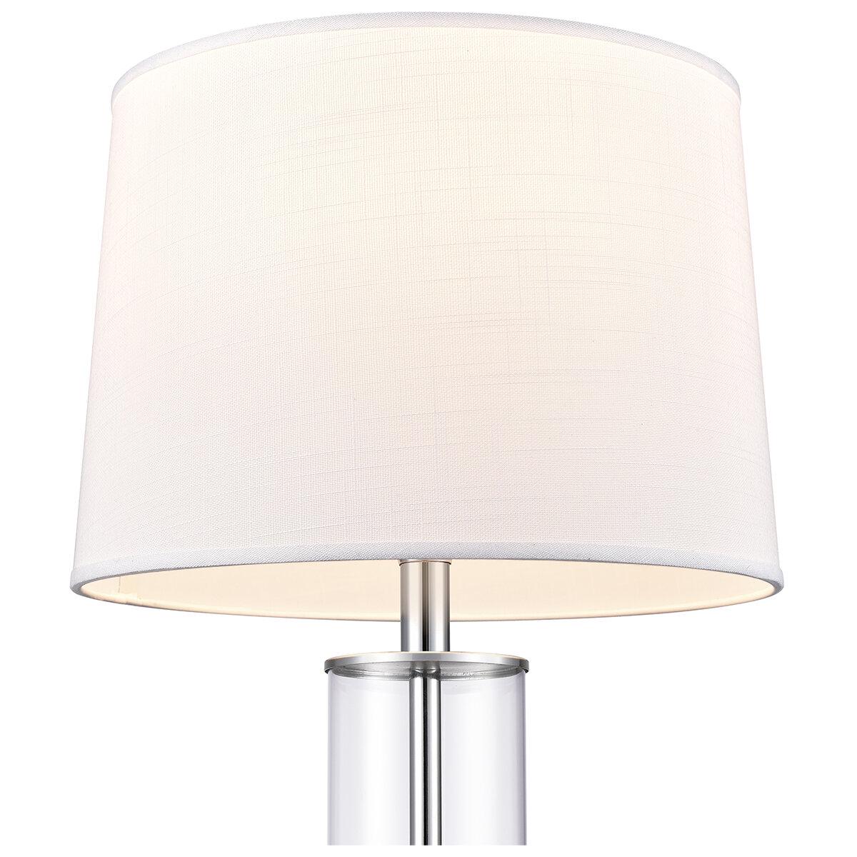 Bridgeport Designs Glass Column Table Lamp 2 Pack