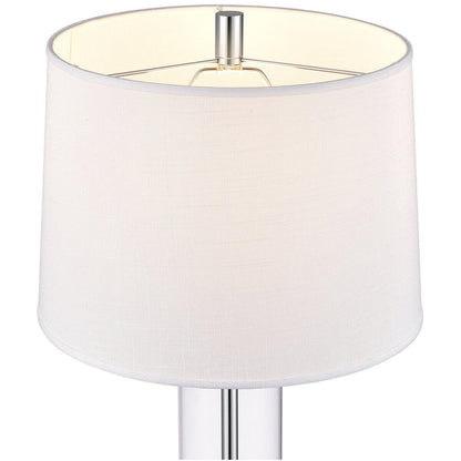 Bridgeport Designs Glass Column Table Lamp 2 Pack