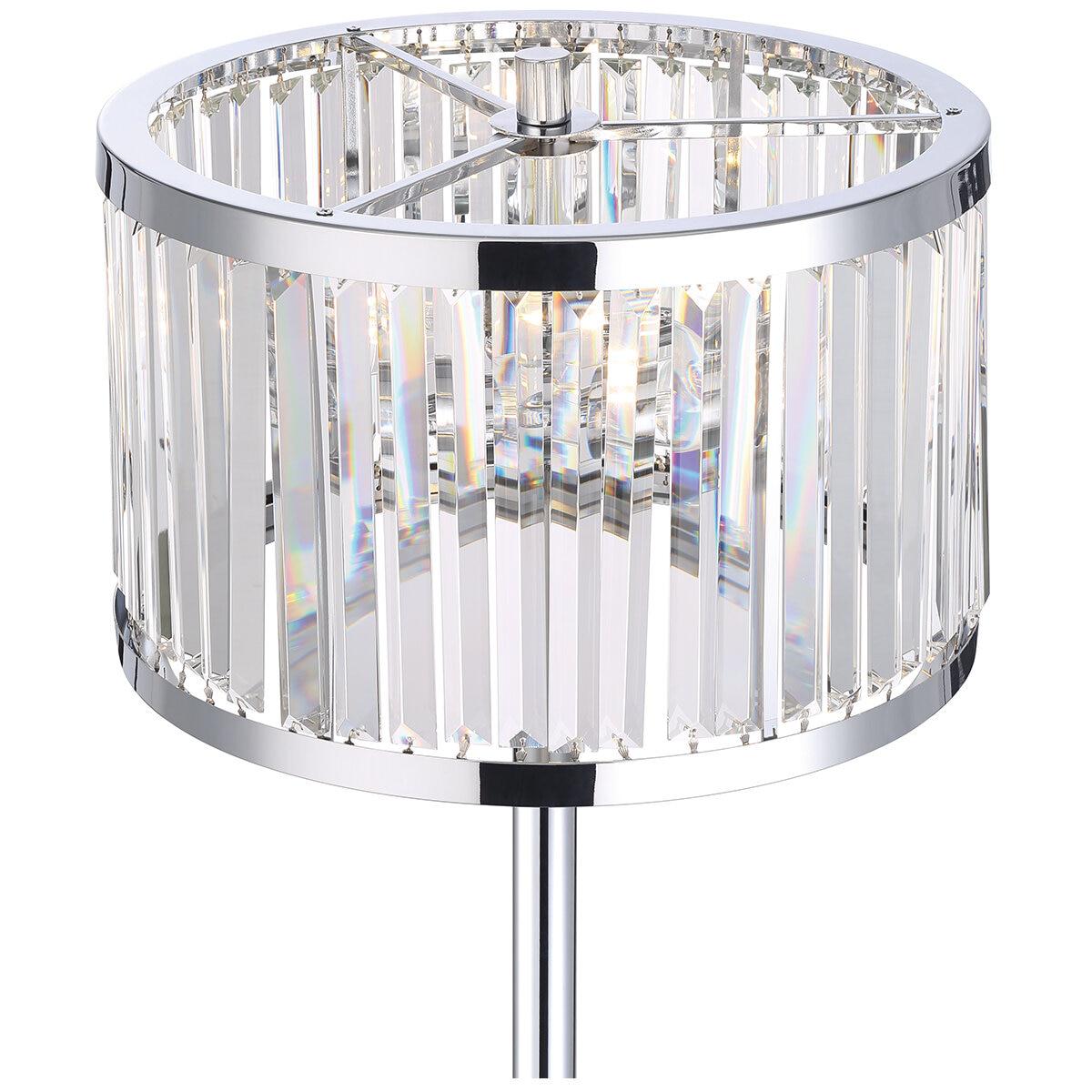 Bridgeport Designs TMI Hanging Crystal Floor Lamp