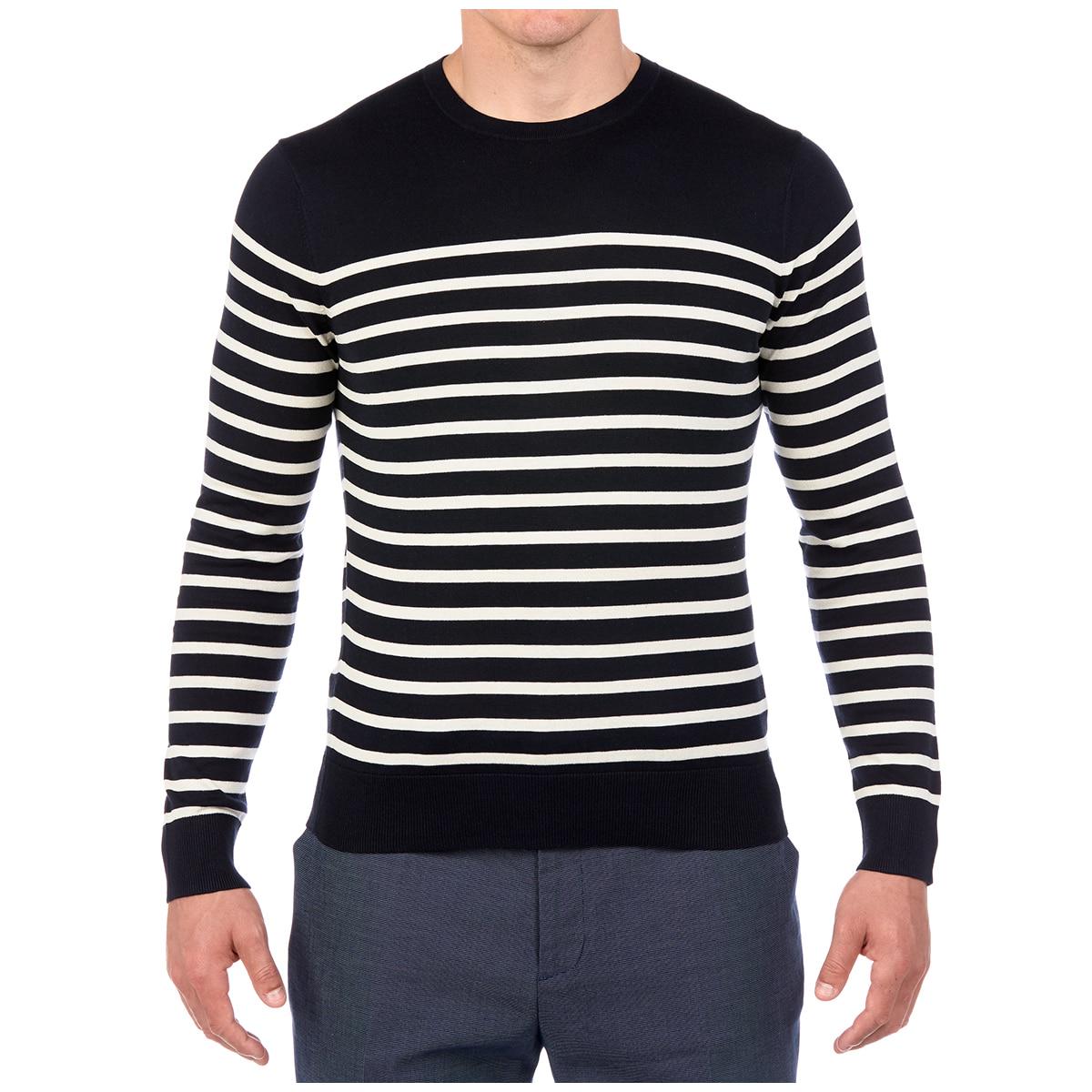 Brooks Brothers Men's Merino Sweater Black