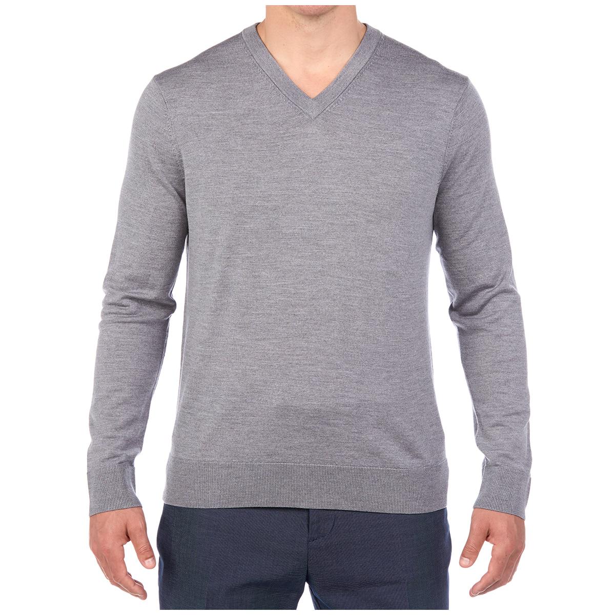 Brooks Brothers Men's Merino Sweater Black