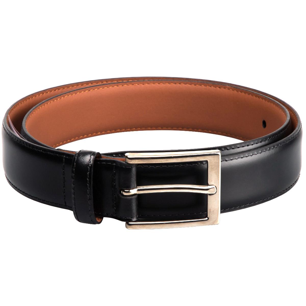 Brooks Brothers Men's Belt Textured Brown