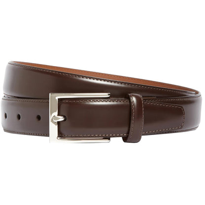 Brooks Brothers Men's Belt Textured Brown