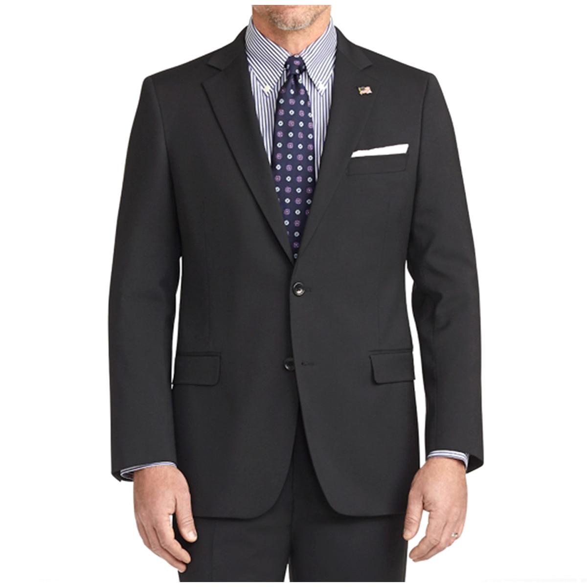 Brooks Brothers Men's Milano Fit Suit Set Black