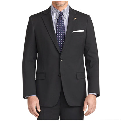 Brooks Brothers Men's Milano Fit Suit Set Black