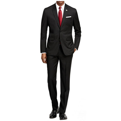 Brooks Brothers Men's Milano Fit Suit Set Black
