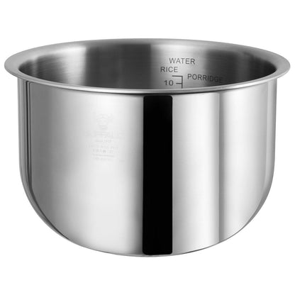 Buffalo IH 10 Cups Stainless Steel Smart Cooker BlackRose Gold BUFF-KW79