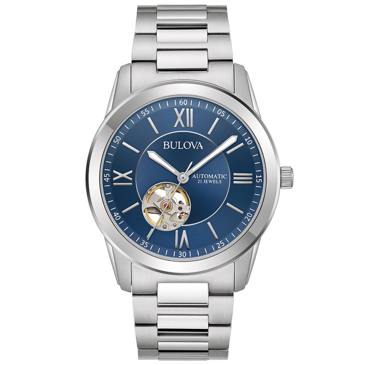 Bulova Men's Sutton Automatic Stainless Steel Watch 96A281