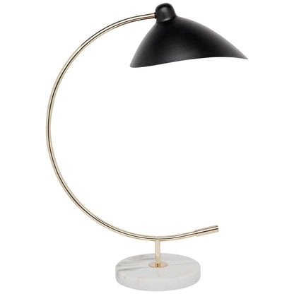 CAFE LIGHTING and LIVING Seville Table Lamp Gold/White