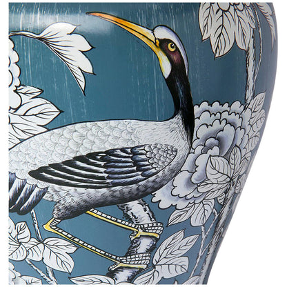 CAFE LIGHTING and LIVING Seraphine Table Lamp Blue