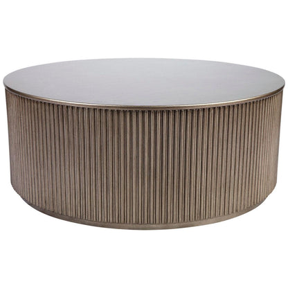 CAFE LIGHTING and LIVING Nomad Round Coffee Table White