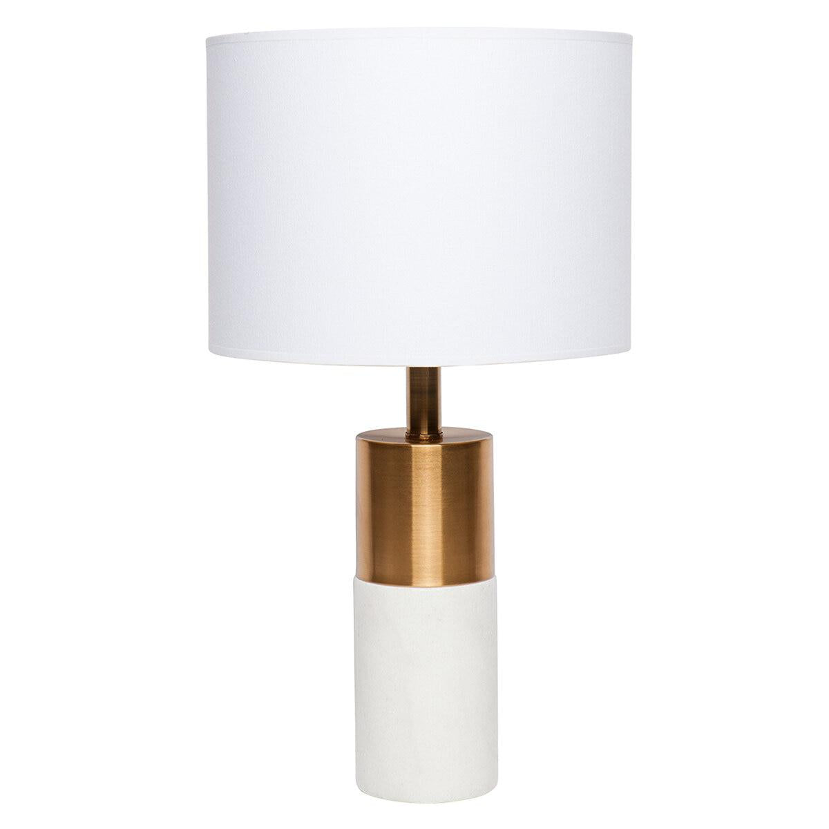 CAFE LIGHTING and LIVING Lane Table Lamp White